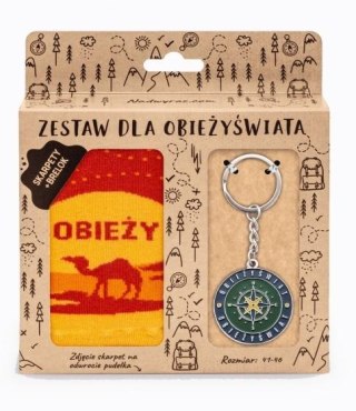 Skarpetki + brelok Obieżyświat 41-46