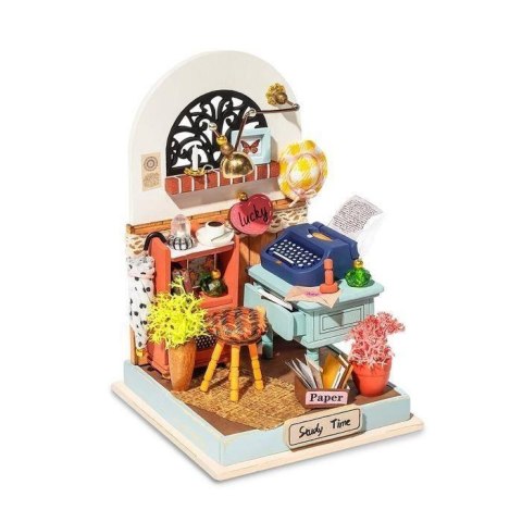 Składany Drewniany Model Mini Pracownia Składany Drewniany Model Mini Pracownia