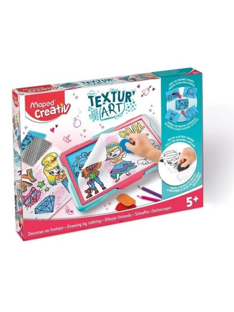 Tablica Textur'Art Fashion odrysowywanie MAPED Tablica Textur'Art Fashion odrysowywanie MAPED