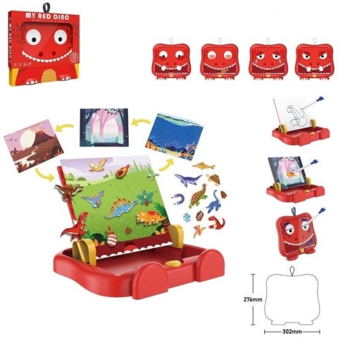 Tablica magnetyczna Dino rysowanie Tablica magnetyczna Dino rysowanie