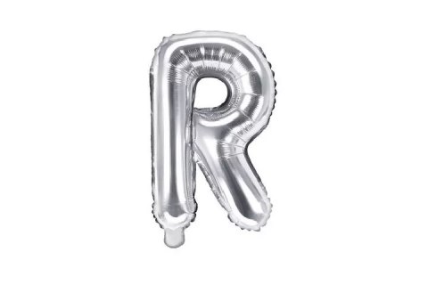 Balon fol.Litera R 35cm srebrny 72298 Balon fol.Litera R 35cm srebrny 72298