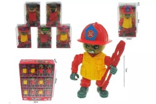 Figurka strażaka 8cm HFM02 43334