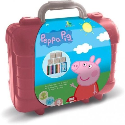 Świnka Peppa - pieczątki travel set Świnka Peppa - pieczątki travel set
