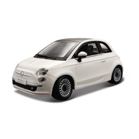 Fiat 500 White 1:24 BBURAGO Fiat 500 White 1:24 BBURAGO