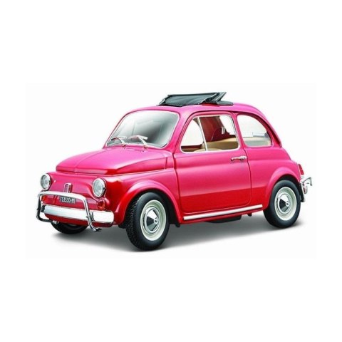 Fiat 500L 1968 Red 1:24 BBURAGO Fiat 500L 1968 Red 1:24 BBURAGO