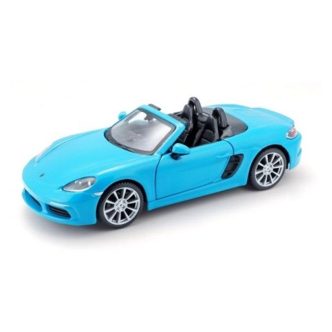 Porsche 718 Boxter Blue 1:24 BBURAGO Porsche 718 Boxter Blue 1:24 BBURAGO