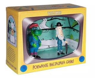 Zestaw figurek: Smok Wawelski i Profesor Gąbka