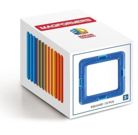 Magformers Single Set kwadraty 12el Magformers Single Set kwadraty 12el