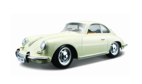Porshe 356B Coupe Ivory 1:24 BBURAGO Porshe 356B Coupe Ivory 1:24 BBURAGO
