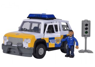 Strażak Sam. Jeep policyjny z figurką Malcolma
