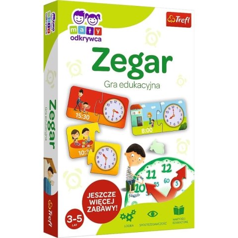 Gra zegar mały odkrywca Gra zegar mały odkrywca