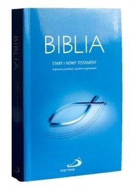 Biblia z rybką - niebieska z paginat. BR Biblia z rybką - niebieska z paginat. BR