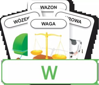 Karty Logopedyczny Piotruś. Część XXIV - głoska W
