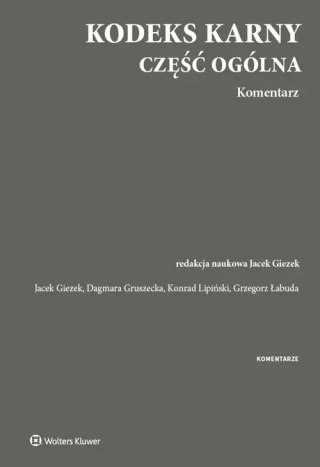 Kodeks karny Część ogólna Komentarz