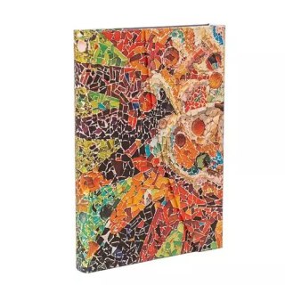 Notatnik w linie Paperblanks Gaudi?s Sun Midi