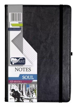 Soul Notes A5 kratka czarny