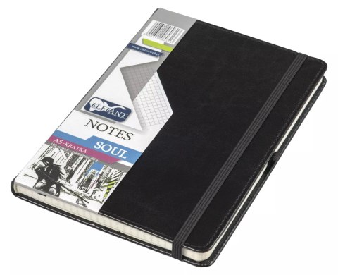 Soul Notes A5 kratka czarny