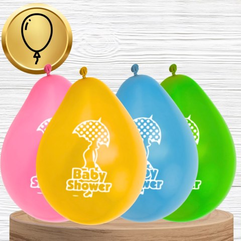 DUŻE BALONY BABY SHOWER PRZYJĘCIE 8 SZT 30 CM NARODZINY DZIECKA DUŻE BALONY BABY SHOWER PRZYJĘCIE 8 SZT 30 CM NARODZINY DZIECKA