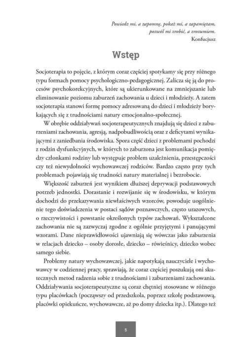Emocjonalne SOS. Scenariusze zajęć socjoterapeutycznych dla uczniów klas 1-3 szkoły podstawowej