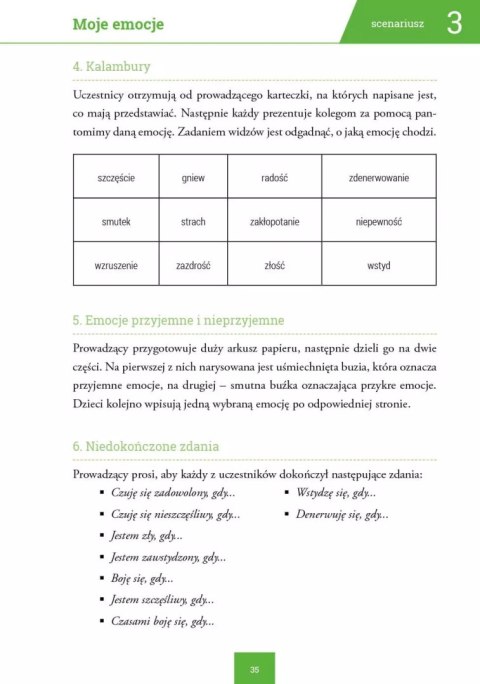 Emocjonalne SOS. Scenariusze zajęć socjoterapeutycznych dla uczniów klas 1-3 szkoły podstawowej