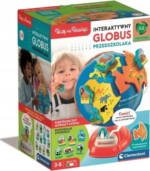 Interaktywny Globus Przedszkolaka mówi PL #G2 Interaktywny Globus Przedszkolaka mówi PL #G2