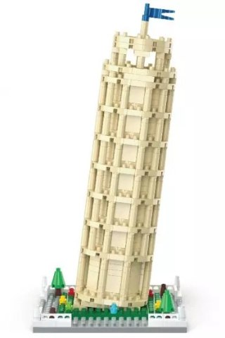Klocki KOCO Wieża w Pizie 548 elementów