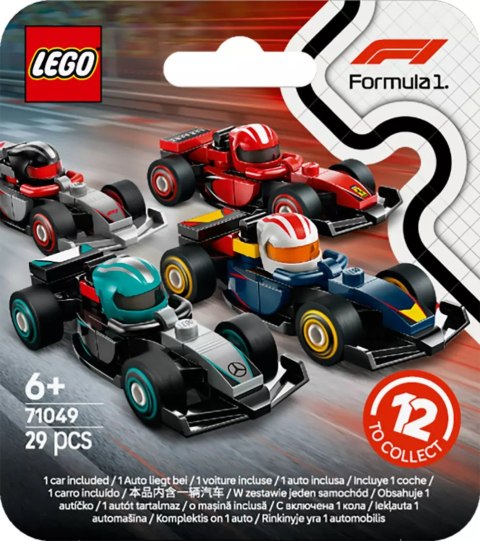 LEGO ICONS 71049 LEGO Iconic 71049 Kolekcjonerskie samochody wyścigowe F1