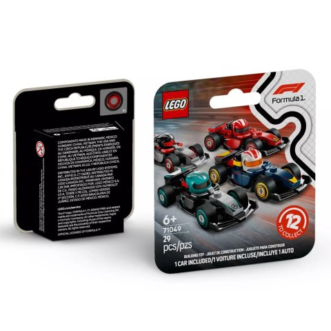 LEGO ICONS 71049 LEGO Iconic 71049 Kolekcjonerskie samochody wyścigowe F1