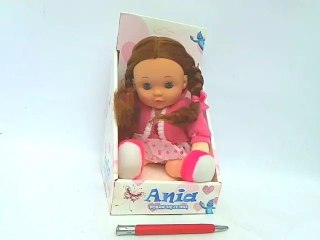 Lalka Ania śpiewa po polsku 31cm brun. 48256 82562