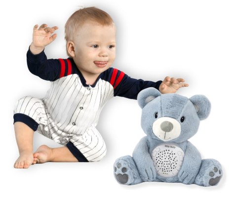 Milly Mally Zabawka pluszowa z Projektorem Milly Bear Blue Milly Mally Zabawka pluszowa z Projektorem Milly Bear Blue