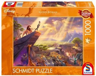 Puzzle 1000 elementów. Król Lew
