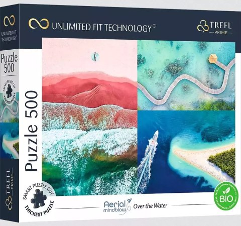 Puzzle 500 Aerial Mindblow: Over the Water TREFL Puzzle 500 Aerial Mindblow: Over the Water TREFL
