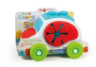 Sensoryczne autko Clemmy schowek na klocki Clementoni #G2