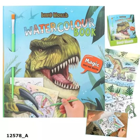 Zestaw kreatywny watercolour Dino World 12578A Zestaw kreatywny watercolour Dino World 12578A