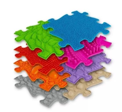 Zestaw mat sensorycznych Muffik Medium 1 MFK-020 8 elementów