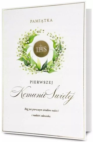 Karnet B6 Komunia