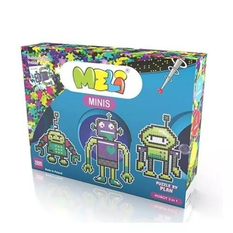 Klocki Meli Minis Robot 3w1 Klocki Meli Minis Robot 3w1