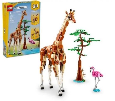 LEGO(R) CREATOR 31150 (3szt) Dzikie zwierzęta z saf LEGO(R) CREATOR 31150 (3szt) Dzikie zwierzęta z saf