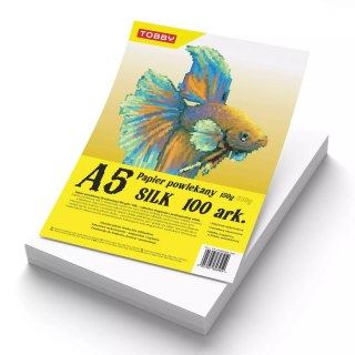 Papier A5 powlekany kredowany 100 ark.150g