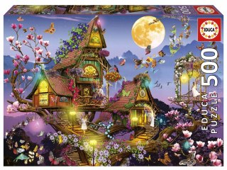 Puzzle Educa 500 elementów Educa Puzzle 500 el. Magiczny dom 8412668195547