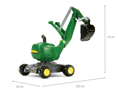 Rolly Toys 421022 Koparka Rolly-Digger John Deere Rolly Toys 421022 Koparka Rolly-Digger John Deere