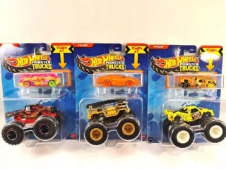 ZESTAW HOT WHEELS MONSTER TRUCKS 2 AUTKA *RÓŻNE* IDEALNE