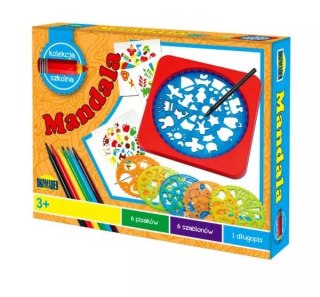 Zestaw kreatywny Mandala do rysowania 130-03033