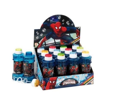 Bańki mydlane glass Spiderman 300ml (12szt) Bańki mydlane glass Spiderman 300ml (12szt)