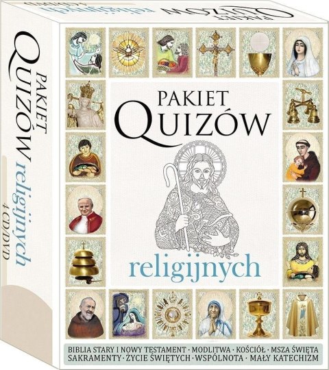 Pakiet Quizów Religijnych 3DVD + CD Pakiet Quizów Religijnych 3DVD + CD