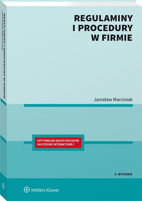 Regulaminy i procedury w firmie Regulaminy i procedury w firmie