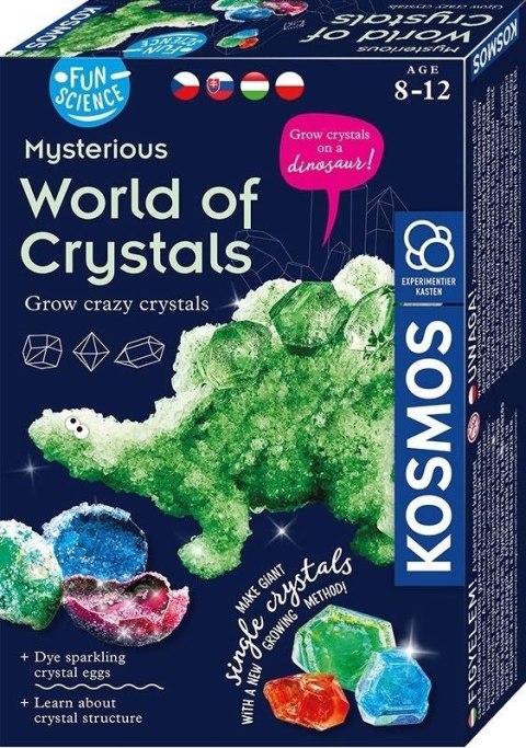 Zestaw Fun Science - Świat Kryształów KOSMOS Zestaw Fun Science - Świat Kryształów KOSMOS