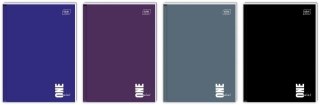 Brulion A4/96K kratka One Color (5szt)