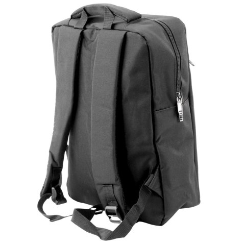 Plecak Miejski Biznesowy USB Przegroda Środkowa Czarny 14L Plecak Miejski Biznesowy USB Przegroda Środkowa Czarny 14L