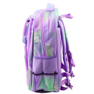 Plecak Szkolny Pas Piersiowy Pastelowy Kolorowy 20L